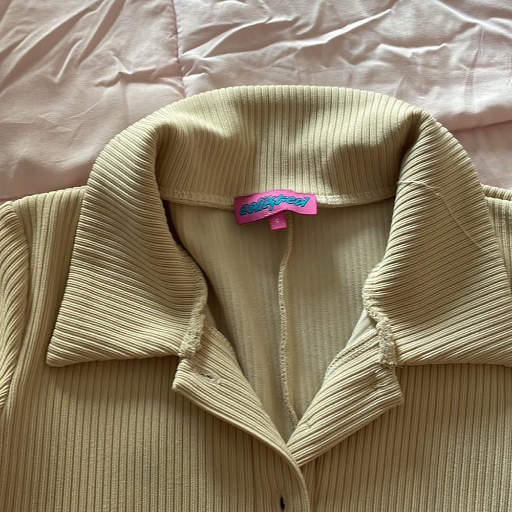 Lucia Ribbed Romper - Picture 4 of 5